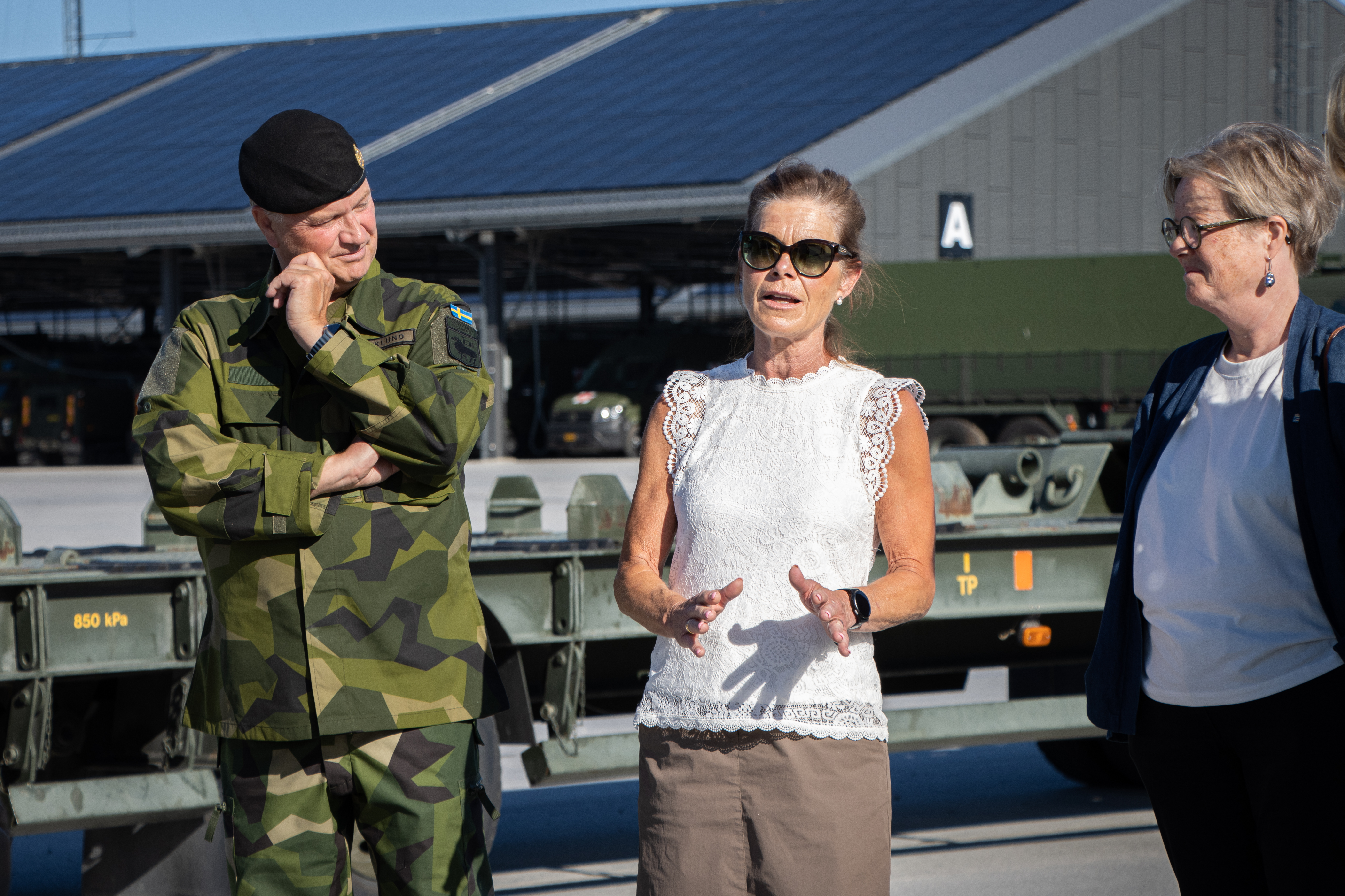 Fortifikationsverkets generaldirektör Maria Bredberg Pettersson