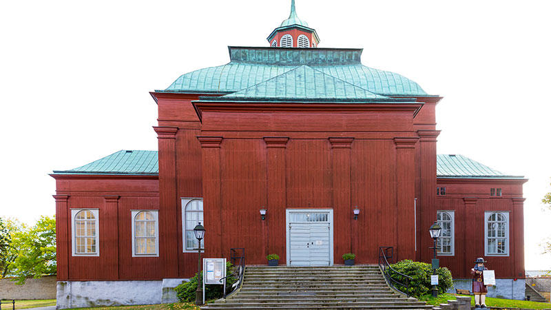 Amiralitetskyrkan från framsidan