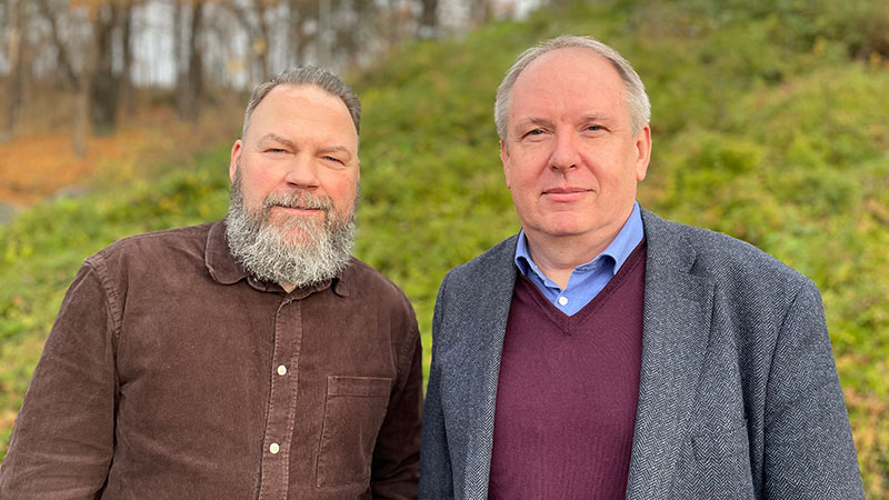 Morgan Pettersson och Jan Kinnander